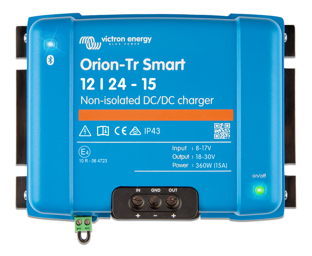 Orion-Tr Smart 12/24-15A Non-isolated DC-DC ch.