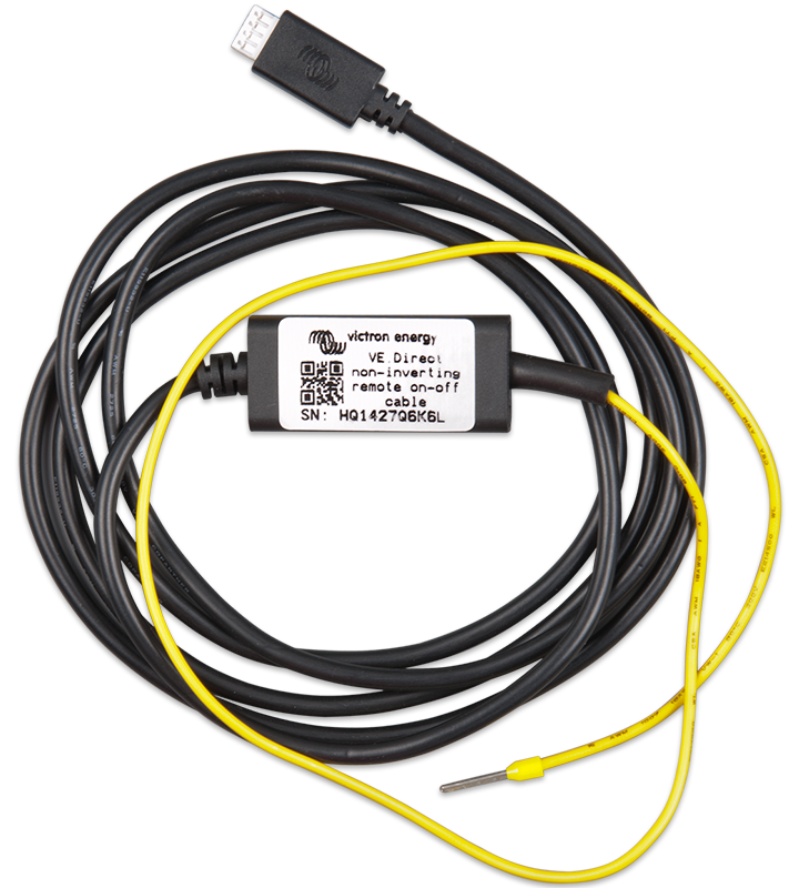 VE.Direct non-inverting remote on-off cable