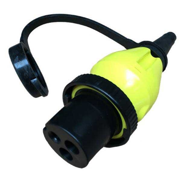 Plug 16A / 250V (2p/3w) voor walstroom aansluiting