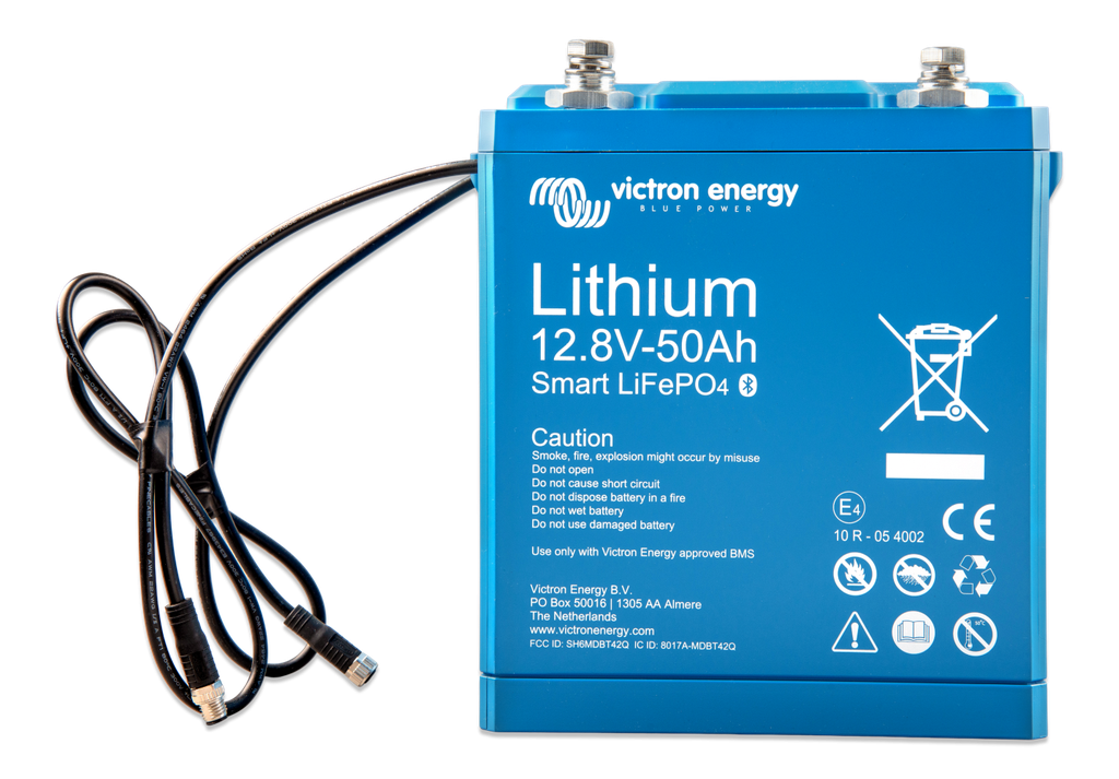 LiFePO4 Lithium accu 12,8V/50Ah - Smart