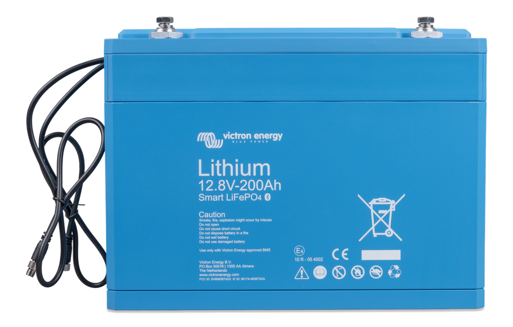 LiFePO4 Lithium accu 12,8V/200Ah - Smart