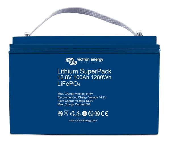 Lithium SuperPack 12,8V/100Ah - High current (M8)