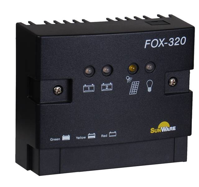 FOX-320 voor 2 accu's