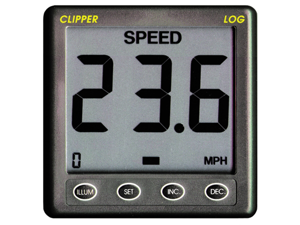 Nasa Clipper LOG en snelheidsmeter