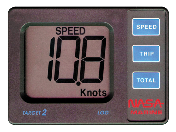 Nasa Target snelheidsmeter/log