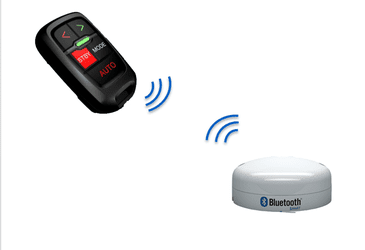 WR10 draadloze autopilot afstandsbediening en BT1 basisstation