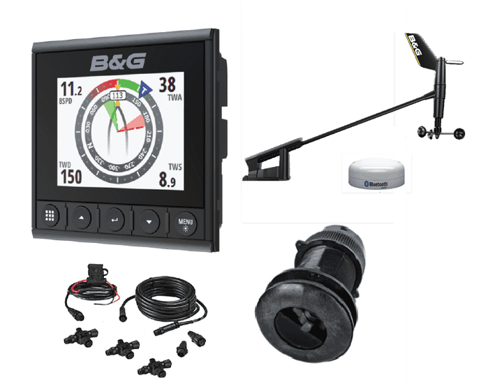 Triton² snelheid/diepte/windsensor pakket (draadloos)