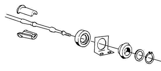 Morse trillingdemper 33C kabels