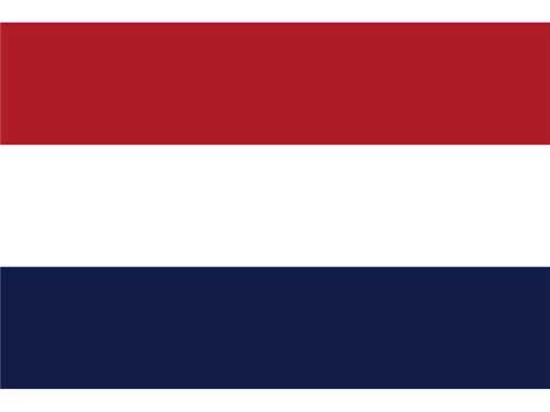 Nederlandse vlag marineblauw