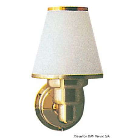 Wandlamp Lima messing