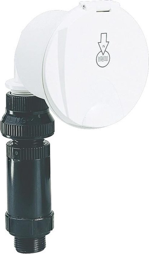 Water inlet 2B elbow hose white box