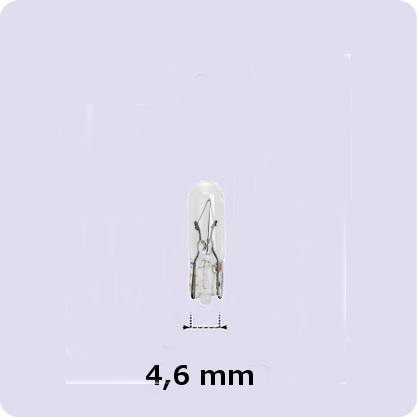 Lamp Wedge Base 12V 100mA C-2V