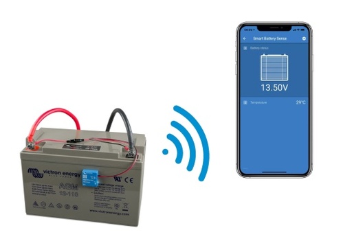 [VISBS050150200] Smart Battery Sense long range - tot 10 meter