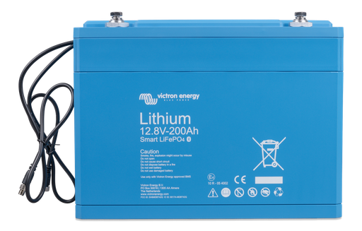 [VIBAT512120610] LiFePO4 Lithium accu 12,8V/200Ah - Smart