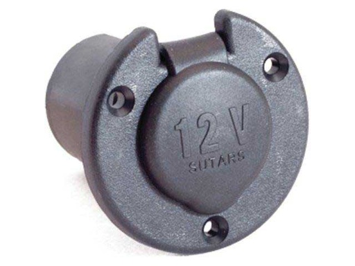 [AS4449760] Inbouw stekkerdoos 12V rond (sutars)