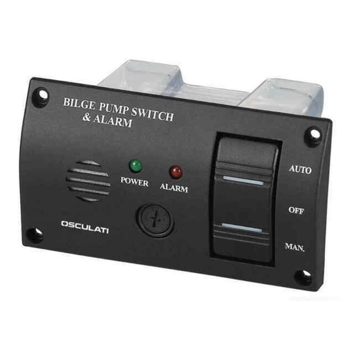 [EU16.608.12] Bilgepaneel met een akoestisch en een LED alarm